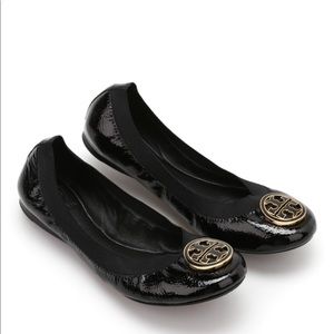 Tory Burch patent  ballet flats